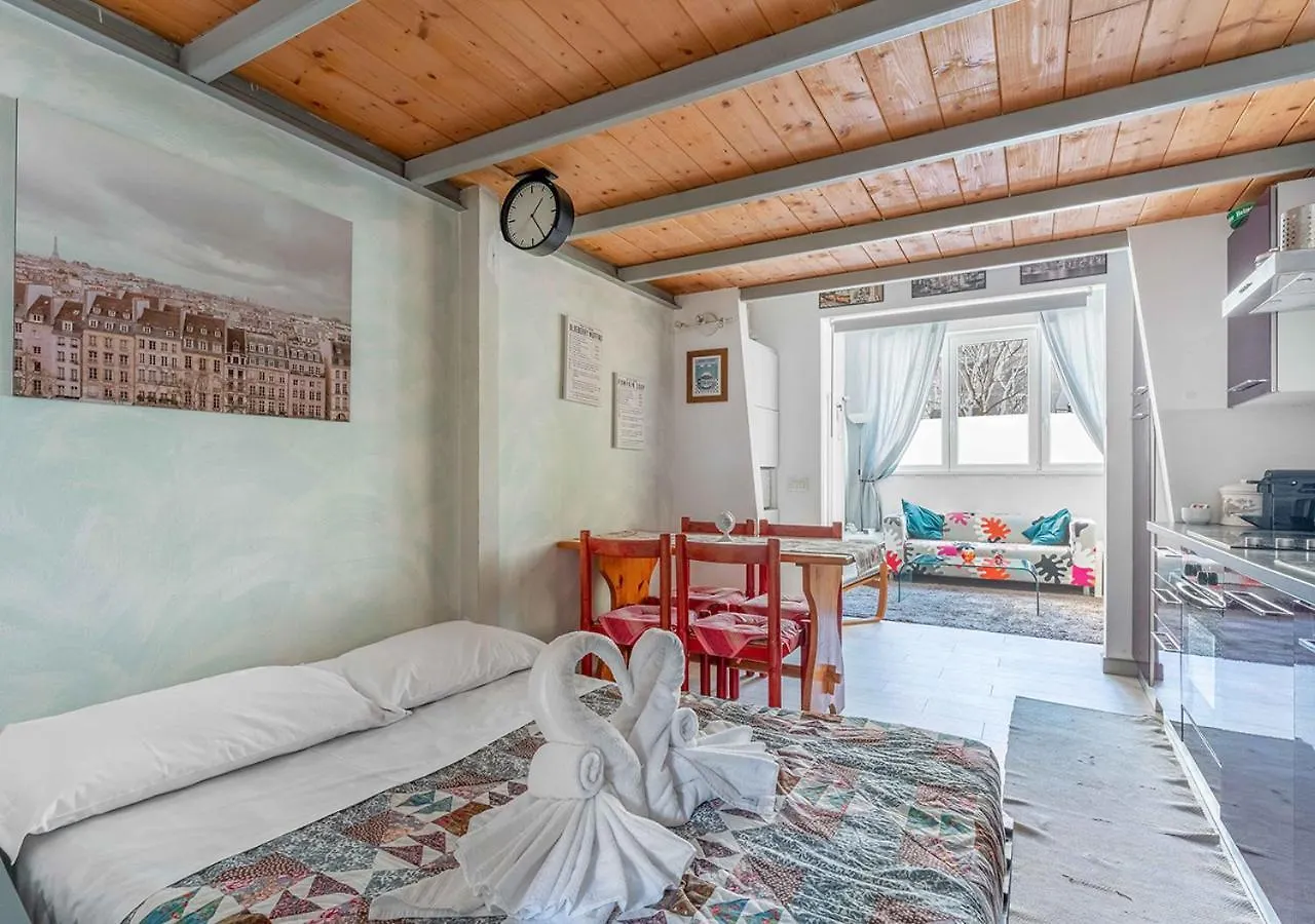 Duomo-Linate Loft Free Parking Con Tv 50 E Wi-Fi Appartement Milaan
