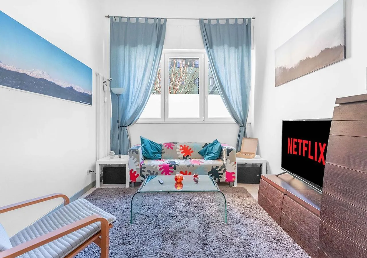 Duomo-Linate Loft Free Parking Con Tv 50 E Wi-Fi Appartement Milaan